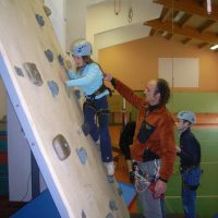 Découverte escalade pour jeunes enfant