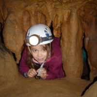 Activité spéléologie enfant